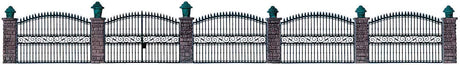 Wrought Iron Fence - Kit -- 25-1/2"  65cm