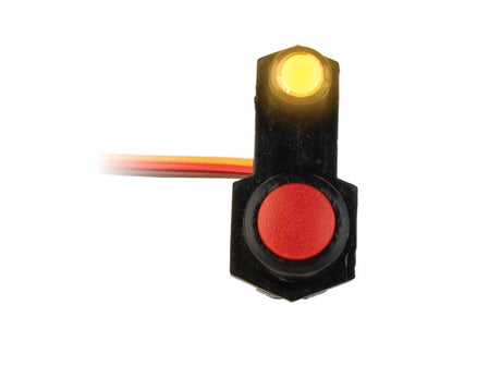 LED Accessory Fascia Controller - Walthers Layout Control System -- Yellow-2