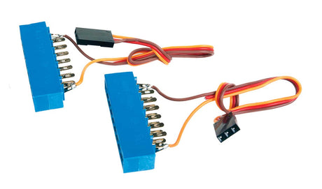 Walthers Layout Control System -- Edge Connector for Tortoise(TM) Switch Machine w/Green PC Board pkg(2)-1