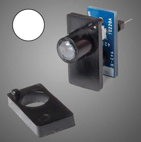 Single Color LED Fascia Indicator - Walthers Layout Control System -- White-1