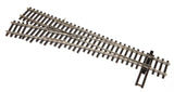 Code 100 Nickel Silver DCC-Friendly #4 Turnout -- Left Hand-1