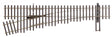 Code 70 Nickel Silver DCC Friendly Number 4 Turnout -- Left Hand