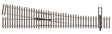 Code 70 Nickel Silver DCC Friendly Number 6 Turnout -- Right Hand