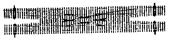 Code 83 Nickel Silver -- #6 Double Crossover Turnout