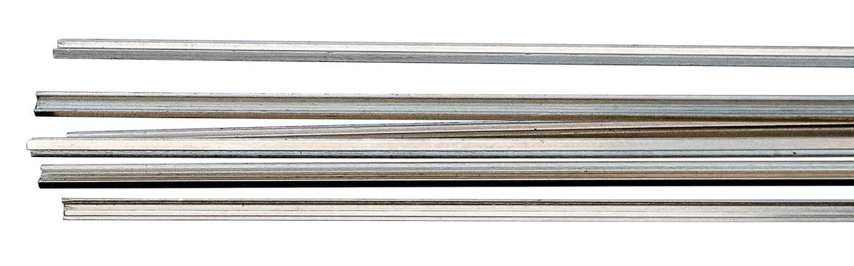 Code 83 Nickel Silver Rail pkg(17) -- Each section - 36"  0.9m long; 51' 15.5m total length
