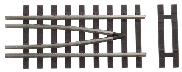 Code 83 Nickel Silver Bridge Track End Set -- Includes 2 End Track Pieces, 2 Spacer Ties
