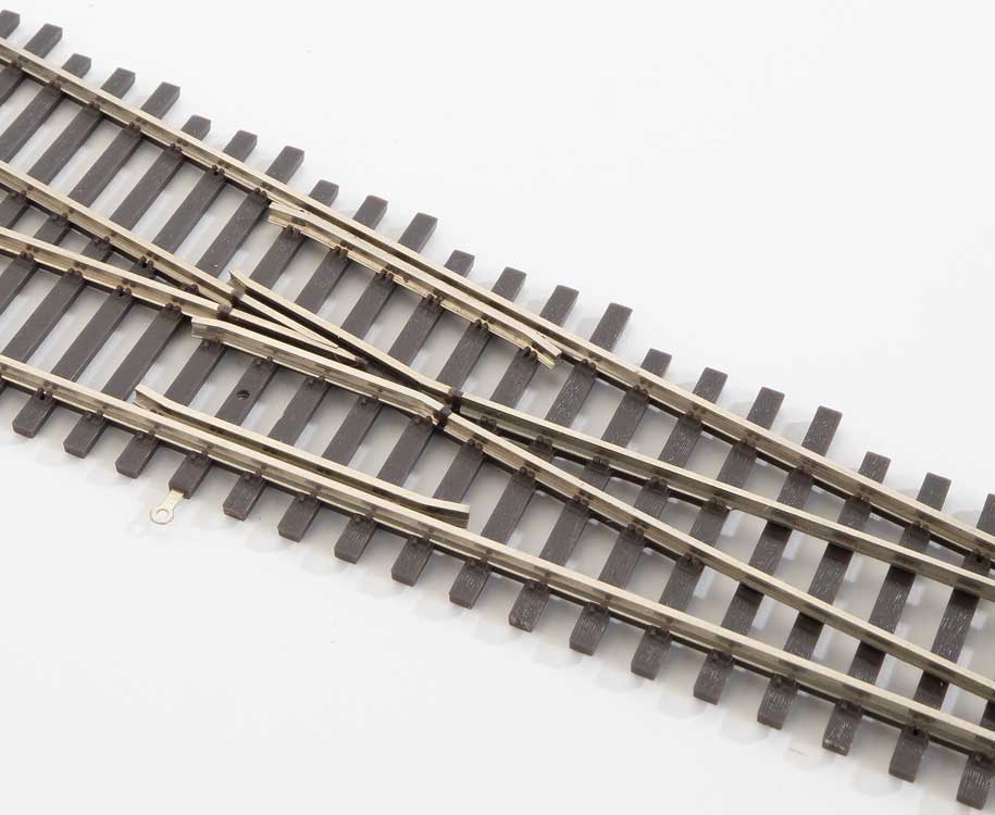 Code 83 Nickel Silver DCC Friendly Number 5 Turnout -- Right Hand-2