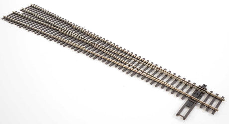 Code 83 Nickel Silver DCC-Friendly #8 Turnout -- Left Hand-1