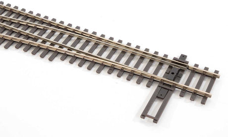 Code 83 Nickel Silver DCC-Friendly #8 Turnout -- Left Hand-3