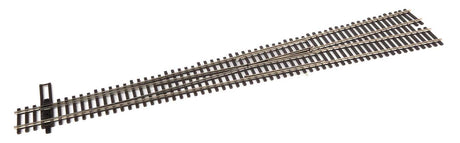 Code 83 Nickel Silver DCC-Friendly #10 Turnout -- Left Hand