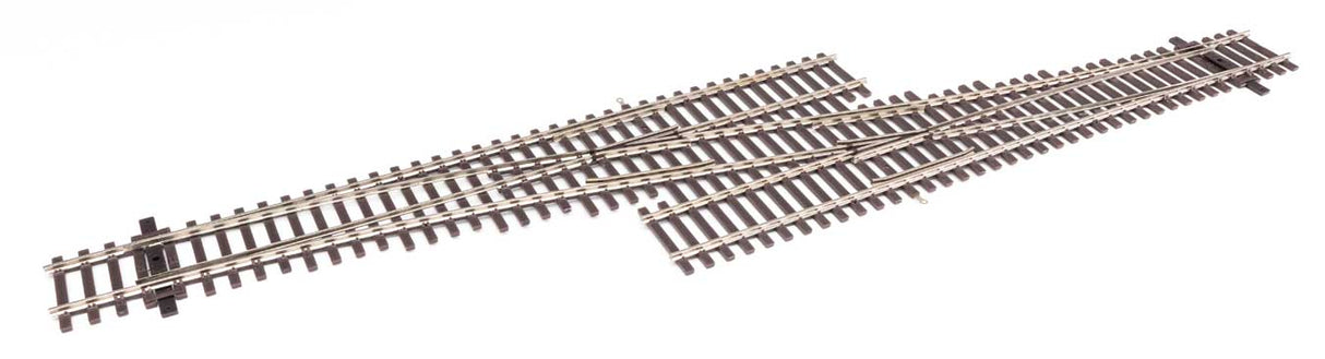 Code 83 Nickel Silver DCC Friendly Number 5 Single Crossover Turnout -- Right Hand-3
