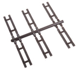 Wood Spacer Ties for Code 83 or Code 100 Track -- 24 Pairs-1