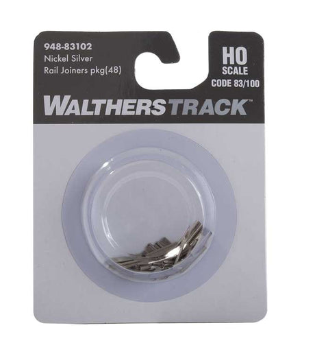 Code 83 or 100 Nickel-Silver Rail Joiners pkg(48)-2