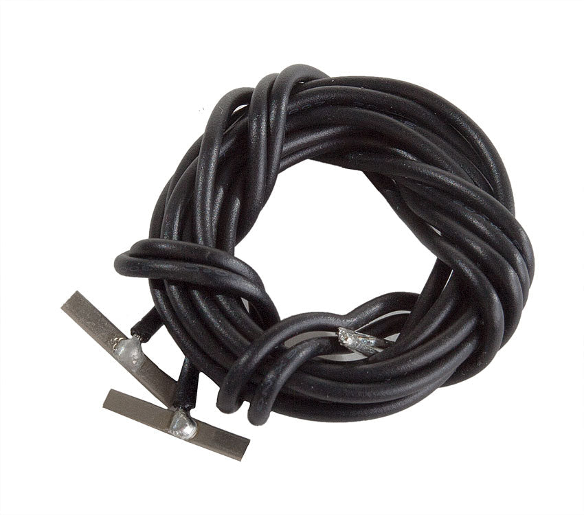 Code 83 or 100 Nickel Silver Terminal Joiners pkg(2) -- Includes Black 22-Gauge Wire-1