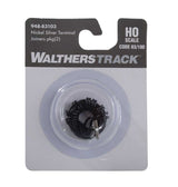 Code 83 or 100 Nickel Silver Terminal Joiners pkg(2) -- Includes Black 22-Gauge Wire-2
