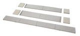 Modern Concrete Grade Crossing with Rerailer Ends -- Kit-4