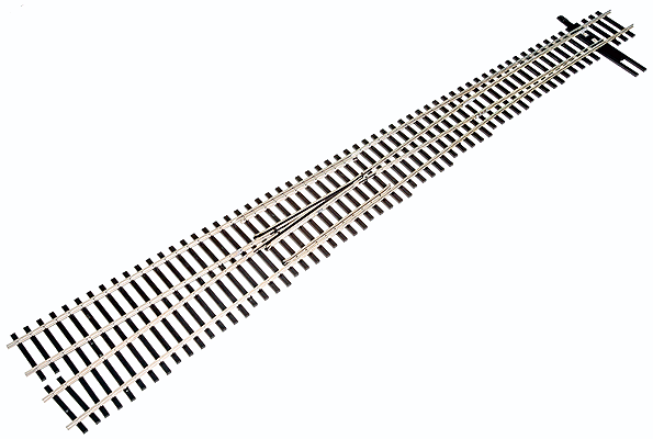 Code 83 Nickel Silver DCC Friendly Number 10 Turnout -- Left Hand