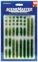 Grass Tufts and Strips 1/4"  0.6cm Tall -- Summer, 18 of Each-2