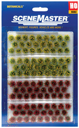 Grass Tufts - pkg(104) 1/4"  0.6cm Tall -- Blooming Flowers-2