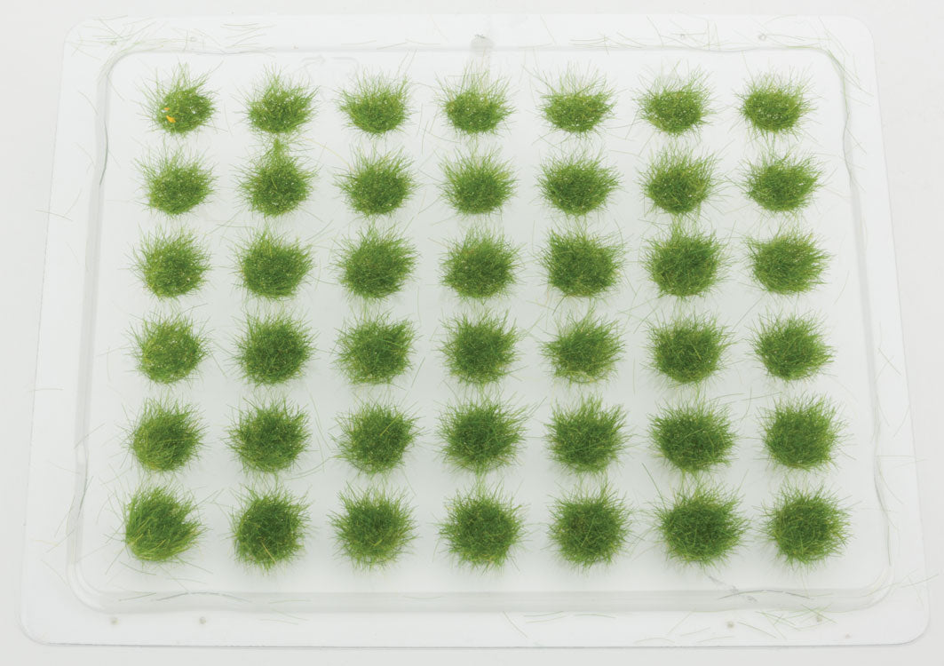 Grass Tufts - 1/4"  0.6cm Tall -- Summer pkg(42)
