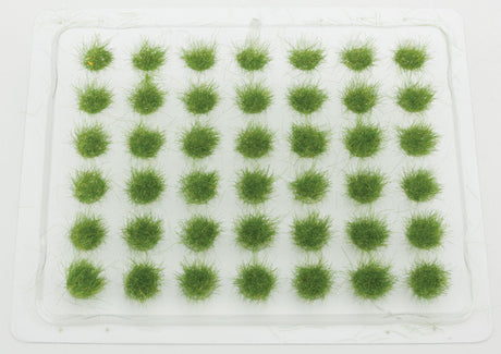 Grass Tufts - 1/4"  0.6cm Tall -- Summer pkg(42)