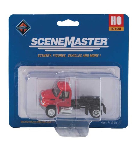 International(R) 4300 Single-Axle Semi Tractor Only - Assembled -- Red-2