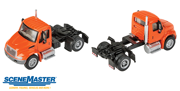 International(R) 4300 Single-Axle Semi Tractor Only - Assembled -- Orange