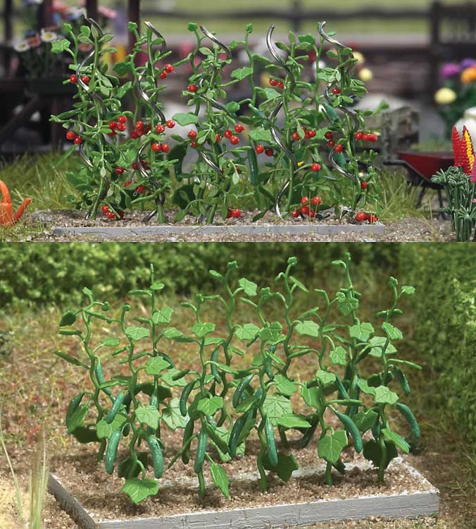 Cucumber and Tomato Plants -- Kit - Six Each