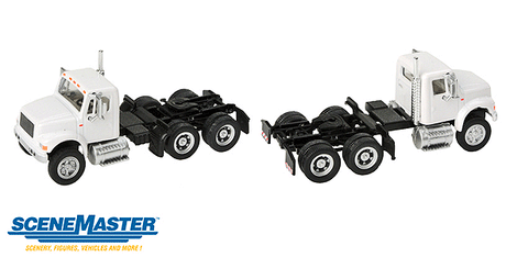 International(R) 4900 Dual-Axle Semi Tractor Only - Assembled -- White