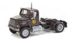 International(R) 4900 Single-Axle Semi Tractor Only - Assembled -- United Parcel Service (Modern Shield Logo; brown, yellow)-1