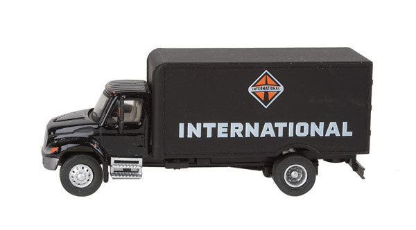 International(R) 4900 Single-Axle Box Van - Assembled -- International (black)-2