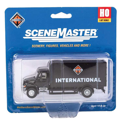 International(R) 4900 Single-Axle Box Van - Assembled -- International (black)-3