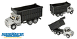 International(R) 7600 Dual-Axle Coal Truck - Assembled -- Silver Cab, Black Box