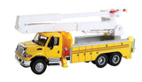 International(R) 7600 Utility Truck w/Bucket Lift - Assembled -- Yellow-2