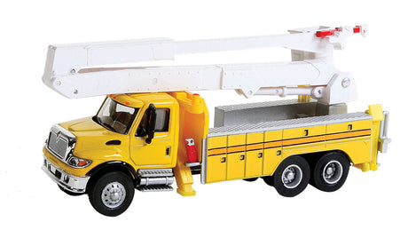 International(R) 7600 Utility Truck w/Bucket Lift - Assembled -- Yellow-2