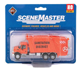 International(R) 7600 Garbage Truck - Assembled -- Sanitation District (orange)-5