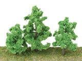 Spring Trees pkg(10) -- 3-3/8 to 5-1/2" 8 to 14cm w/Pin Base-3