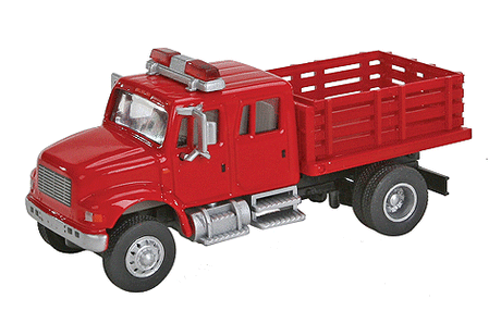 International(R) 4900 Fire Department Utility Truck - Assembled -- Red
