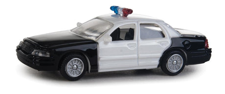 Ford(R) Crown Victoria Police Interceptor -- Police, Sheriff & Highway Patrol Decals (black, White Doors; Nonworking Ligh-1