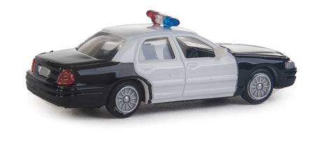 Ford(R) Crown Victoria Police Interceptor -- Police, Sheriff & Highway Patrol Decals (black, White Doors; Nonworking Ligh-2