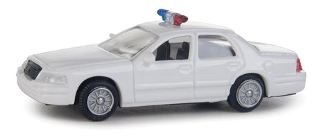 Ford(R) Crown Victoria Police Interceptor -- Police Agency Decals (white, Nonworking Lights)-1