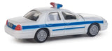 Ford(R) Crown Victoria Police Interceptor -- Police, Sheriff & Highway Patrol Decals (white, Blue Stripe, Nonworking Ligh-2