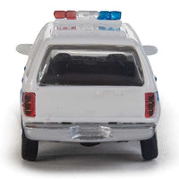 Ford(R) Expedition Special Service Vehicle (SSV) -- Police, Sheriff & Highway Patrol Decals (white, Blue Stripe; Nonworking Ligh