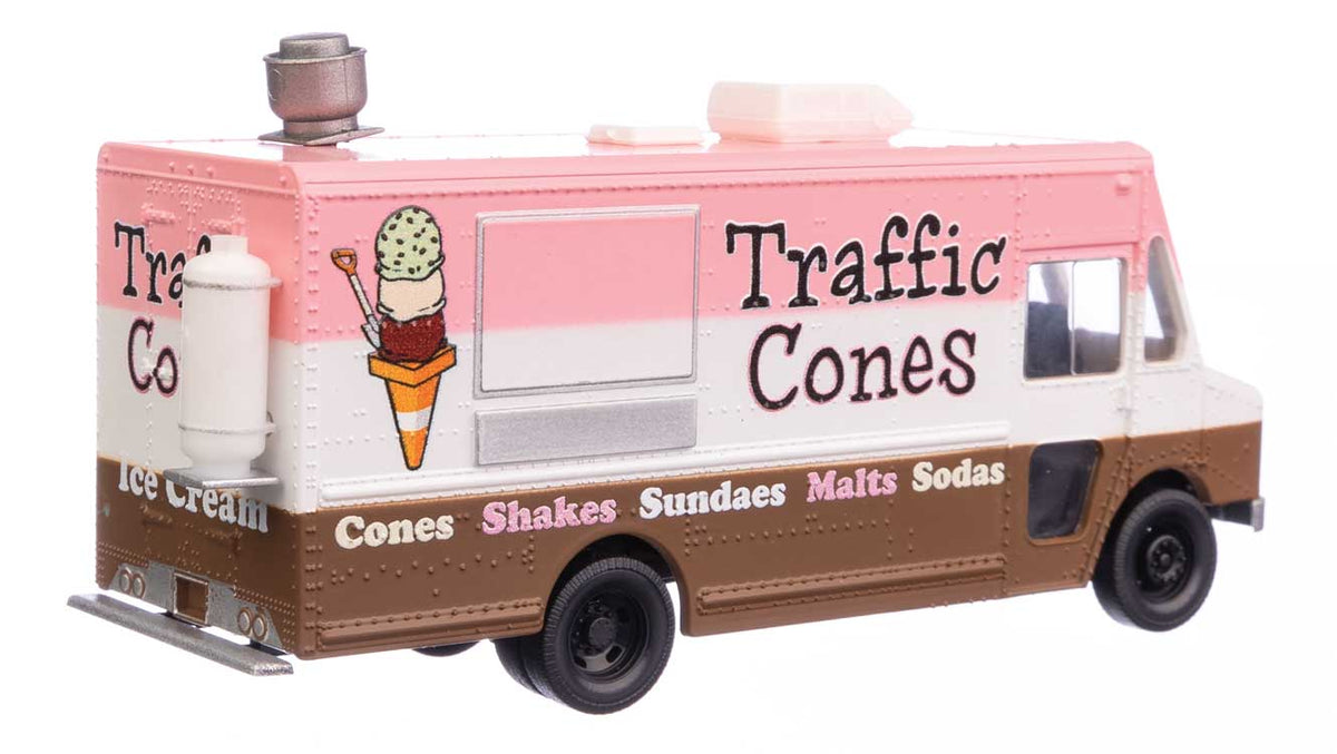 Morgan Olson(R) Route Star Van -- Traffic Cones Ice Cream Food Truck-2