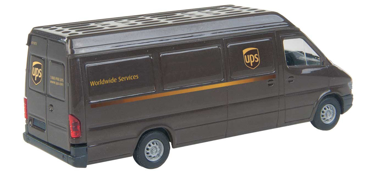 UPS(R) Delivery Van -- Modern Shield Logo-2
