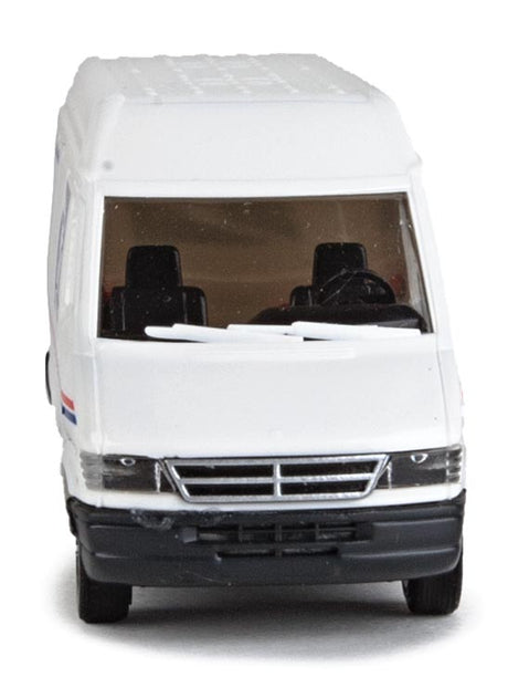 Delivery Van - Assembled -- United States Postal Service (white, blue, red; "We Deliver For You" Sloga-4