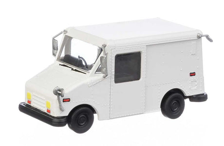 Long Life Vehicle (LLV) Mail Truck -- White, Unlettered