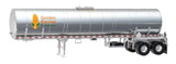 Food Grade Tank Trailer - Assembled -- Golden Kernel Corn Syrup-2