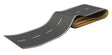 Flexible Self-Adhesive Paved Roadway -- Vintage Highway (White Dashed Centerline, White Solid Edge Markings)