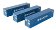 40' Flat Panel Container - 3-Pack -- Hanjin